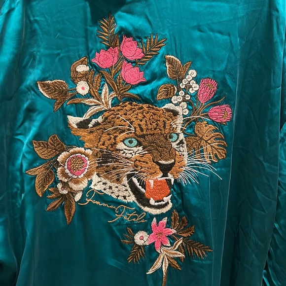 NWT✨ Spell Emerald Tiger Kimono in S/M - Picture 4 of 10